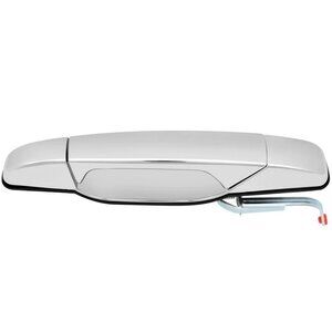 Chrome Door Handle Rear Passenger Right Side RH for 2007-2013 Chevy GMC Outside